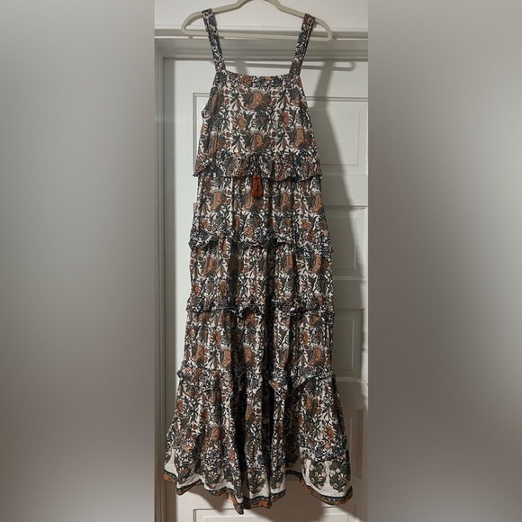 Ro’s Garden (Tuckernuck & Anthropologie) Tiered Maxi Dress - Size Medium - Picture 5 of 9